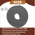 Hat Tape Roll 300 Inch (25 Feet) Size Reducer Foam Filler Cap Sizing ...