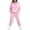 Pink&04#0730X, variant on Fabrcox Sweatsuits Women 2 Piece Outfit Fleece Hoodie and Cinch Bottom Wide Leg Sweatpants Running Fall Winter Casual Lounge Tracksuit Women XXL