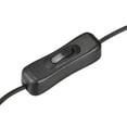 thumbnail image 5 of Unique Bargains Rallonge USB Mâle vers Micro USB Mâle avec Interrupteur 2M Noir, 5 of 5