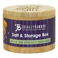 thumbnail image 3 of Totally Bamboo Salt Cellar with Magnetic Swivel Lid, "Take Life with a Grain of Salt", 3 of 5