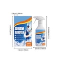 thumbnail image 3 of Strong Adhesive Remover for Walls, Door Frames, Ceramic Tile, Tough Glue Residue Cleaner, Surface Safe Formula, 4 fl oz Bottle, 3 of 9