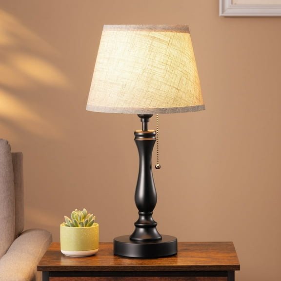 EDISHINE Modern Table Lamps for Living Room Bedroom Bedside Lamp