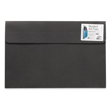 Star Products Student Art Folio - Black, 12" x 18"