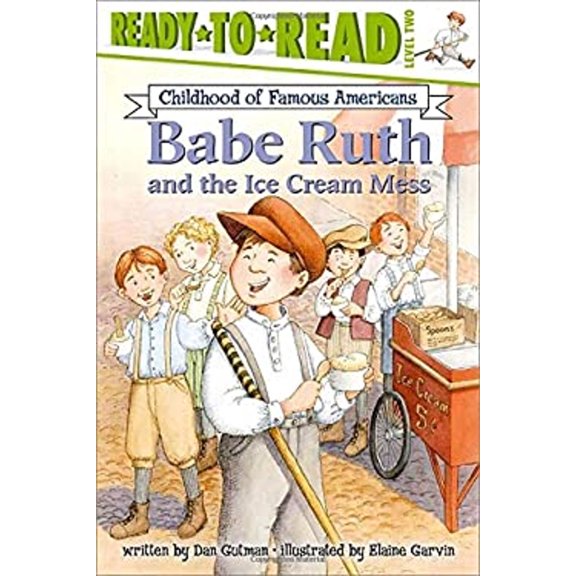 Pre-Owned Babe Ruth and the Ice Cream Mess (Paperback) 068985529X 9780689855290
