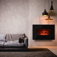thumbnail image 2 of SUNNY Electric Fireplace Wall Mounted 26 Inch with Remote Control Hanging Fireplace with LED Remote-Adjustable Lightness and Overheat Protection Electric Wall Mount Fireplace, 2 of 9