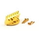 thumbnail image 2 of Toystoory Puente de guitarra acústica sin cabeza para principiantes, repuestos de bajo eléctrico de precisión, accesorios de repuesto para estudiantes Accesorios para instrumentos musicales Oro Toystoory  OD020259-02, 2 of 6