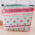 thumbnail image 1 of Bolsa Bolso Monedero de lona con llave portátil con cremallera coreana a la moda para mujer (Bohemia), 1 of 3