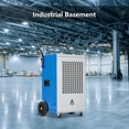 thumbnail image 6 of 22 Pints Portable Commercial Dehumidifier with Pump, Industrial Dehumidifier with Handle & Wheels, 6 of 7