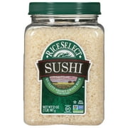 RiceSelect Sushi Rice, Premium Short Grain Rice for Sushi, 2 lb Jar