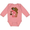 thumbnail image 3 of Inktastic Cowboy 1st Birthday Western Boys Long Sleeve Baby Bodysuit, 3 of 5