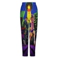 thumbnail image 4 of DanDaDan Poster Pajama Bottoms for Women Novelty Lounge Daily Cozy Soft Sleep Pajamas Pants Long Sleepwear, 4 of 7