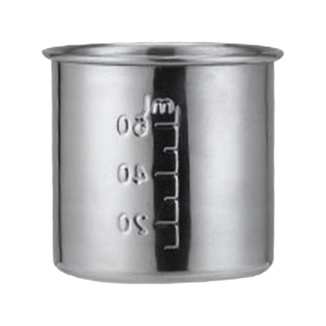 BELOVING Tasse à Médicaments Graduée Mesure Jigger Hôpital pour Cuisine Maison Restaurant 60 ml
