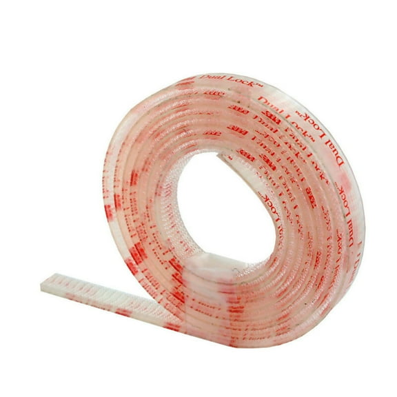 1 Roll Dual Lock Tape Clear VHB Reclosable Fastener Duty Adhesive Tape TAPDRA Spare Part