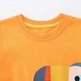 thumbnail image 5 of Larisalt Toddler Kids Tee Short Sleeve Cotton Crewneck Cartoon Print T-Shirt Baby Boys Summer Leisure Tops, 5 of 6