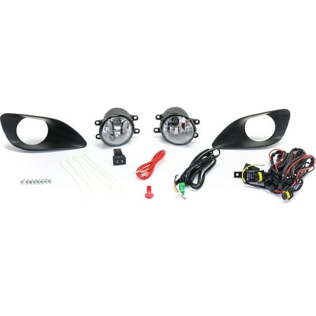 Replacement STYTY0710FL2 Fog Light Compatible with 2007-2010 Toyota Yaris Front, Left Driver and Right Passenger With bulb(s)