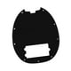 thumbnail image 5 of Golpeador de bajo Golpeador de bajo 9 agujeros Piezas Accesorios Protector antiarañazos Negro, 5 of 9