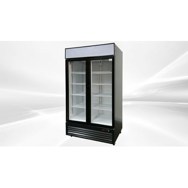 Cooler Depot 44 In. Double Glass Door Refrigerated Display Cooler Model GDC-35 NSF ETL Certified