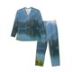thumbnail image 1 of Fotbe Majestic Deer Mountain Lake Pijama de Hombre con Estampado de Manga Larga, Conjunto de 2 Piezas, Ropa de Dormir Suave y Cómoda con Bolsillos-X-Large, 1 of 7