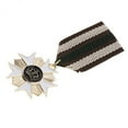 thumbnail image 1 of 2xVintage Unisex Medalla Militar Insignias Del Ejército Estrella Broche Pin Joyería Estilo 5 SM SunniMix Pin de broche unisex, 1 of 8