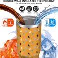 thumbnail image 3 of Modern 30oz Handheld Travel Tumbler with Handle – Double Wall Stainless Steel Insulated Cup, Flip Straw Lid, Leak-Proof & BPA-Free for Hot and Cold Drinks – Durable Coffee & Juice Mug White, 3 of 7
