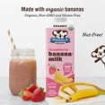 thumbnail image 2 of Mooala Organic Strawberry Bananamilk, 1L (Pack of 6) Shelf-Stable, Non-Dairy, Nut-Free, Gluten-Free, Plant-Based Beverage with No Added Sugar, 2 of 5