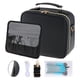 thumbnail image 1 of Bolsa de maquillaje de viaje, bolsa de cosméticos de viaje, plegable, con partición ajustable, bolsa de cosméticos multiusos, bolsa de aseo para, 1 of 9