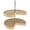 Almond, variant on Rev-A-Shelf Ld-2472-24-1 Lazy Daisy Polymer Double 2 Tier 24" Kidney Ribbed Bottom Mount