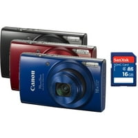 Canon Powershot ELPH 190 Camera w/ Free 16GB Memory Card