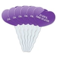 thumbnail image 1 of Avarua Cook Islands Heart Love Cupcake Picks Toppers - Set of 6, 1 of 1