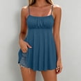 thumbnail image 2 of SwiftWear Women's Spaghetti Strap Camisole Flowy Long Tank Top Sleeveless Summer Casual Loose Blouse for Beach Vacation, 2 of 6