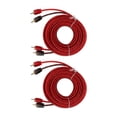 thumbnail image 2 of Cable RCA para coche de 2 uds macho a macho, 5m de largo, Universal, recubierto de goma, alta conductividad para sistema estéreo Jadeshay A, 2 of 8