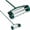 Silver#, variant on Lawn Aerator Heavy Duty Rolling Lawn Aerator,Rolling Lawn Aerator, Rotary Push Tine Spike Soil Lawn Aerator Gardening Tool with 3-Piece Long Steel Handle for Garden Yard Grass Maintenance,Garden Yard
