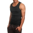 thumbnail image 2 of J. METHOD Men's Comfy Ribbed Knit A-Shirts Undershirts Tank Tops S-5XL [NEMT105], 2 of 3
