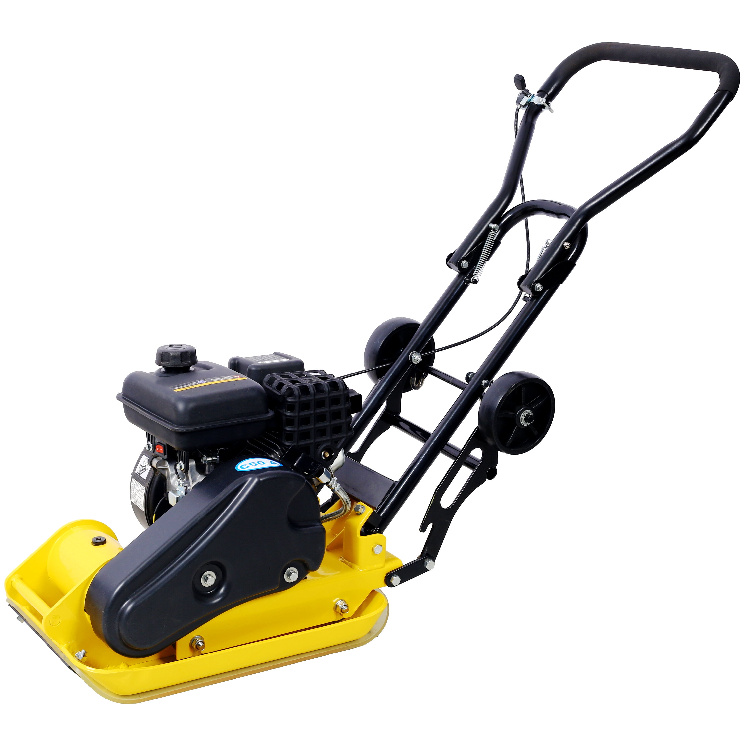 Cordless Drill 2.5HP Plate Compactor Gas 79.7cc 8200N Force Construction Concrete Tamper Machine Power Paver 19.3 x 12.6" Plate,EPA compliant,Impact Driver