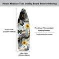 thumbnail image 5 of HELLHERO Easy Installation 15x54 Ironing Board Cover, Sunflower and Butterflies Elastic Edge for Smooth Iron, Easy Installation Home Decor Protective Cover, 5 of 5
