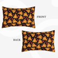 thumbnail image 2 of Uemuo Cartoon Pizza Print Throw Pillow Case – Cozy & Soft Cushion Cover, Hypoallergenic Pillow Case for Sleeping, Perfect for Women with Envelope Closure-20"x30", 2 of 6