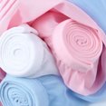 thumbnail image 4 of 1PC Girls Dancing Dress Falda Party Performance Dress Niños Ballet Training Falda (Azul cielo, talla L), 4 of 4