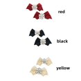 thumbnail image 3 of 2pcs Accessories Wedding Bride Shoe Clip Shoe Decorations Bowknot Shoes Buckle Removable Charm Buckle BLACK, 3 of 7