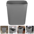 thumbnail image 5 of COMPUKAS Grey Rectangular Household Waste Bin for Home and Office - Simple, Trash Can, 5 of 7