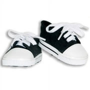 18 inch Doll Accessories: B & W Tennis Shoes