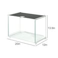 thumbnail image 3 of OiiBO Knock-Down Mini Glass Reptile Habitat, 360 Rotation Visually Reptile Terrarium 20”×12”×14”(14.5 gallon)，Easy Assembly., 3 of 6