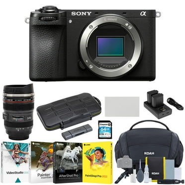 Sony Alpha 6700  APS-C Interchangeable Lens Hybrid Camera Body Essentials Kit