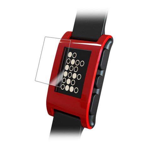 Skinomi Clear Watch Screen Protector Cover Guard for Pebble EPaper