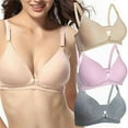 thumbnail image 3 of Women Nursing Bra Pregnancy Maternity Clothing Front Buckles Maternity Breastfeeding Pregnant Bras, 3 of 6