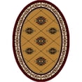 thumbnail image 3 of Milliken Signature Area Rug SHIBA TOPAZ GARNET Shiba Topaz Garnet Jagged Bulbs 2' 1" x 7' 8" Runner, 3 of 3