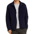 thumbnail image 3 of Men's Full-Zip Polar Fleece Jacket, Navy M, 1 Count, 1 Pack, 3 of 7