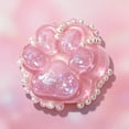 thumbnail image 4 of Cat Paw Squishy with Glitter and Pearl Embellishments, Single Piece, Pink, for Teen Girls, Squishy Toy, 4 of 4