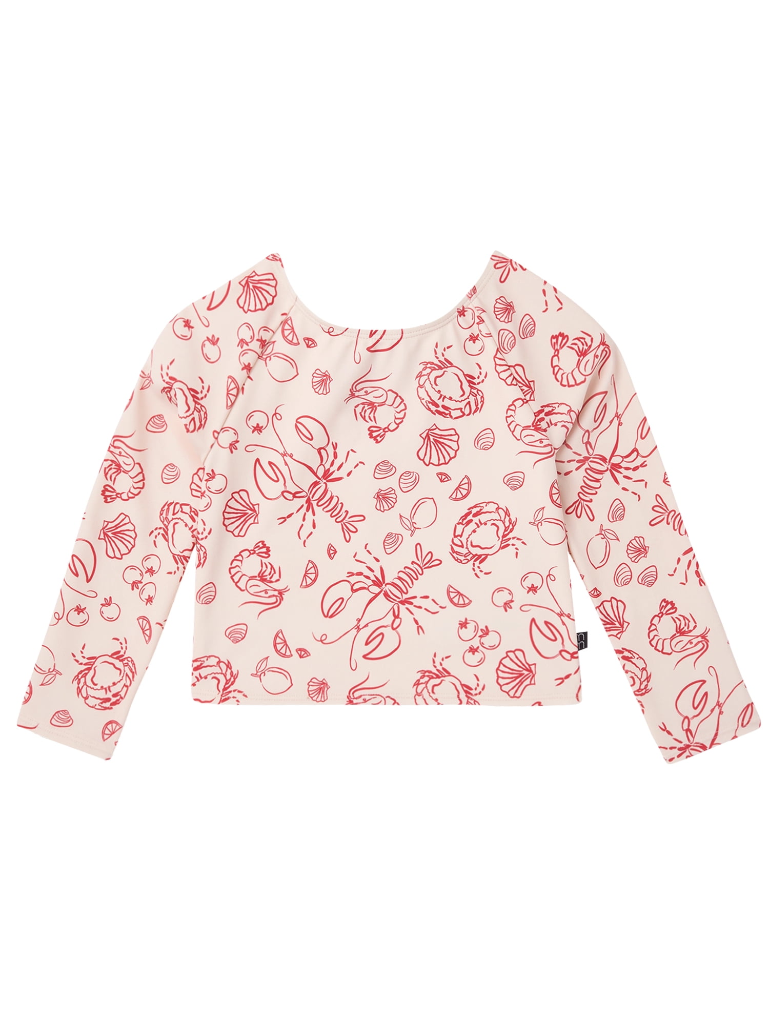 Modern Moments by Gerber Baby and Toddler Girl Keyhole Rashguard Set, 2-Piece, Sizes 0/3M-5T