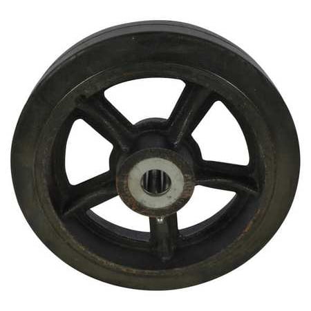 - DAYTON MH2LRL401G Wheel,10in X 2.5in Mold-on Rubber