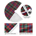 thumbnail image 4 of Yayeee Christmas Tree Skirt 47 inches for Xmas Tree Holiday Party Decoration, Red Green Pattern, 4 of 6
